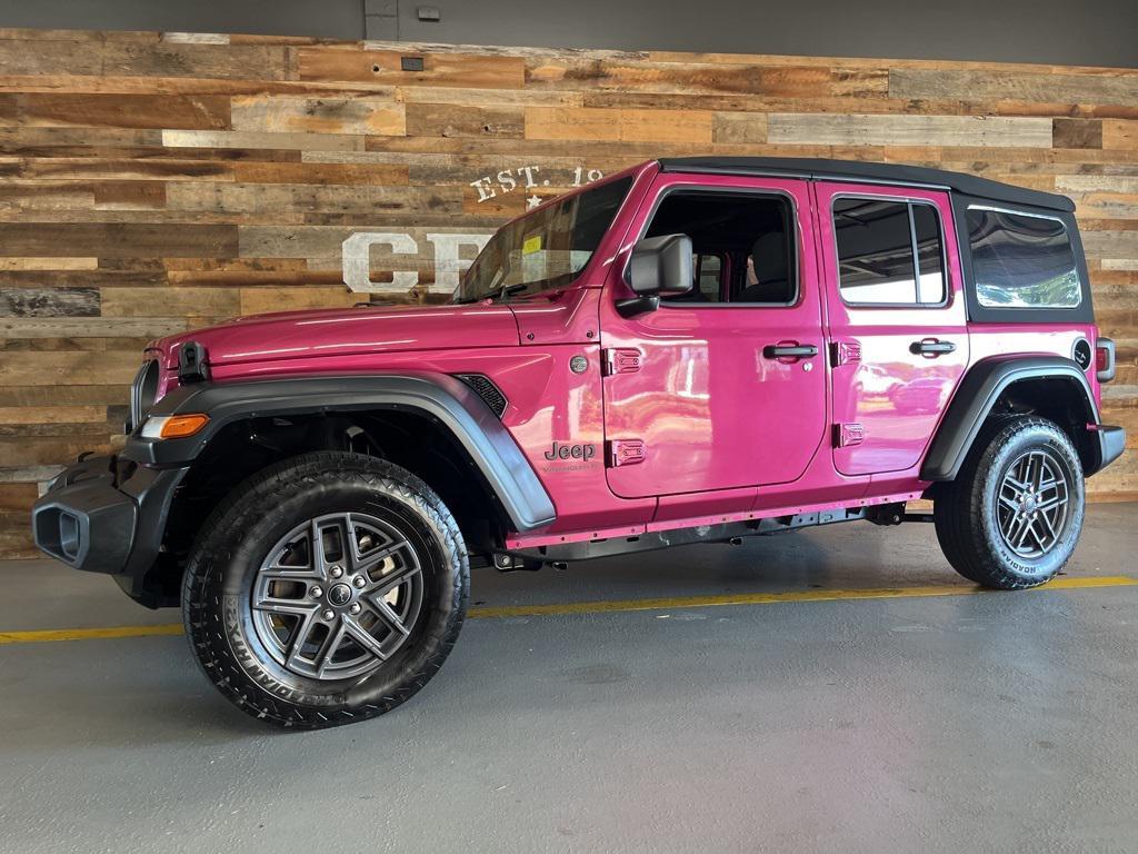 used 2024 Jeep Wrangler car, priced at $35,000
