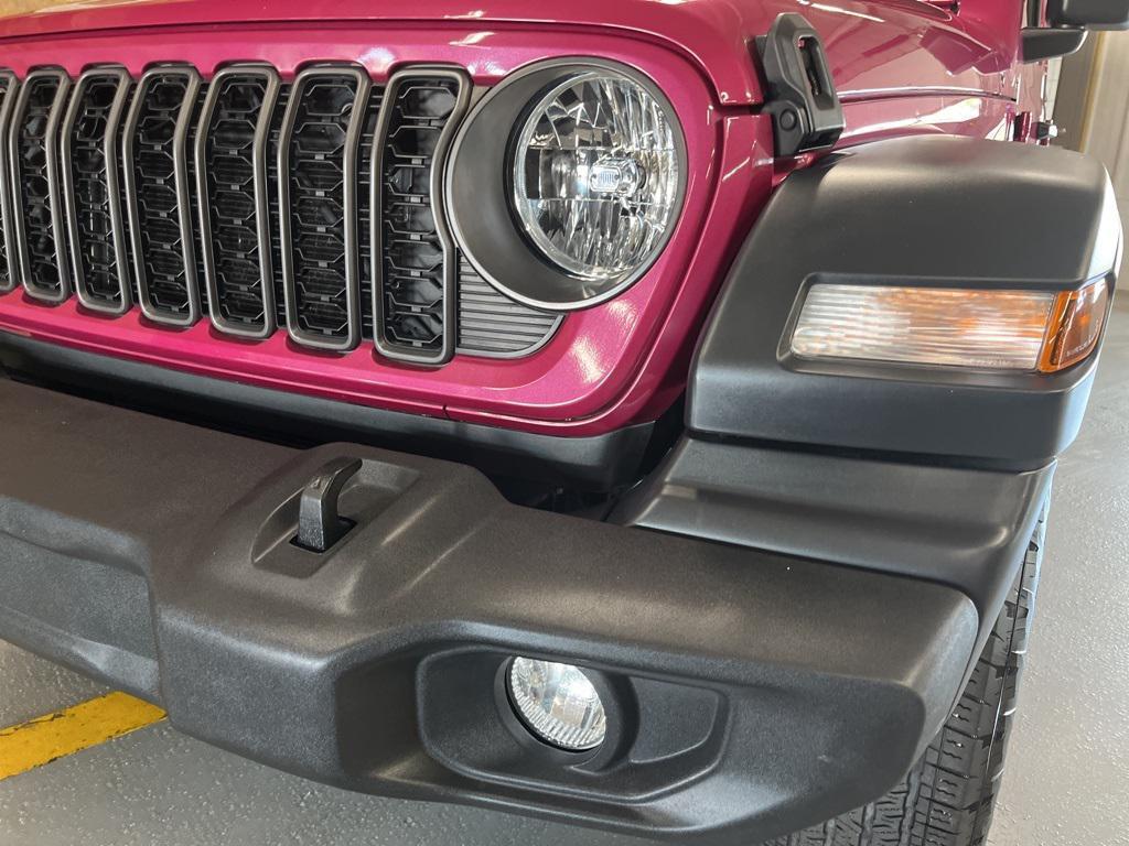 used 2024 Jeep Wrangler car, priced at $35,000