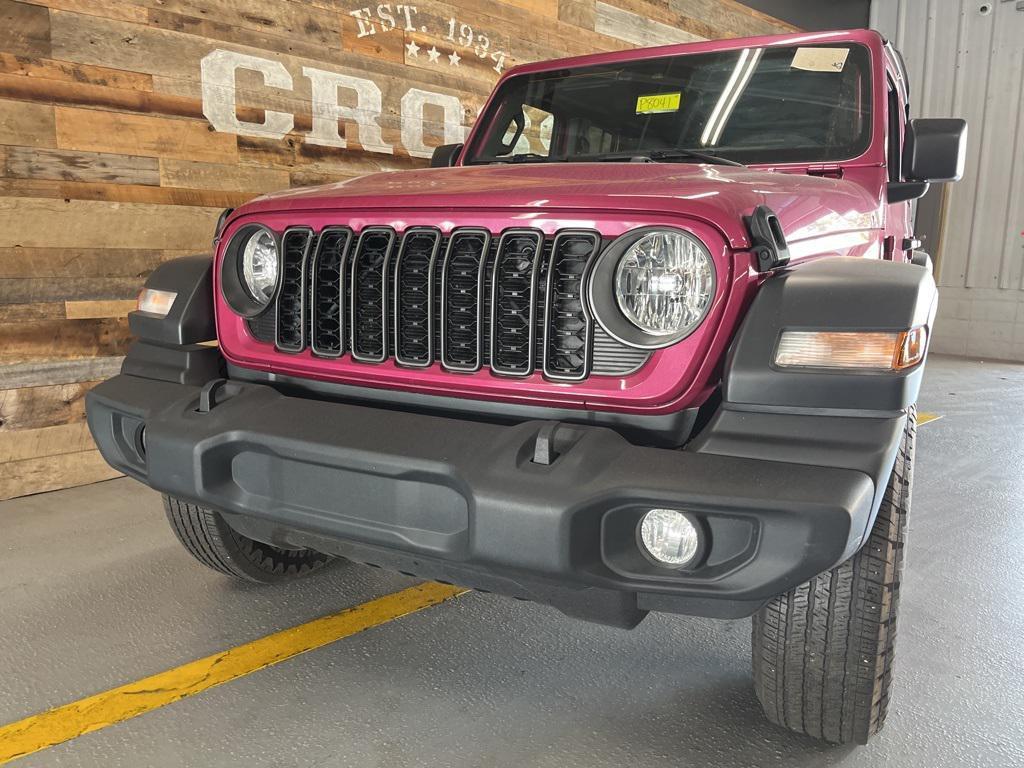 used 2024 Jeep Wrangler car, priced at $37,834