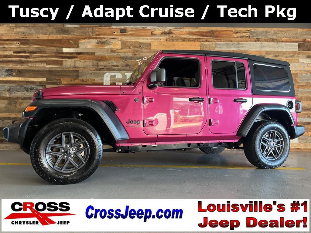 used 2024 Jeep Wrangler car, priced at $35,000