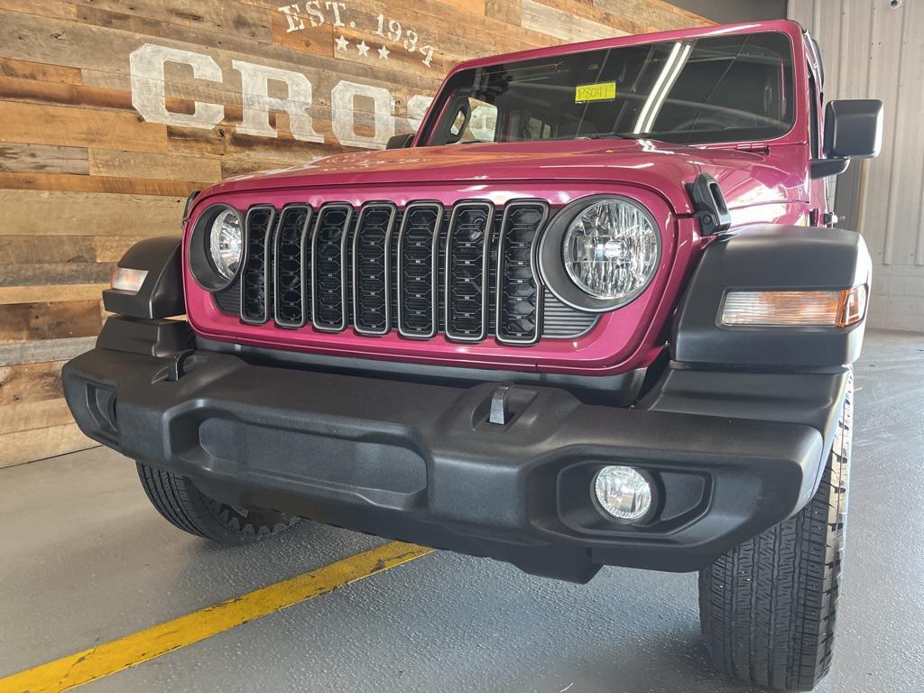 used 2024 Jeep Wrangler car, priced at $35,000