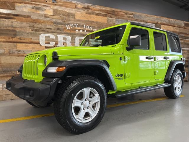 used 2021 Jeep Wrangler Unlimited car, priced at $31,000