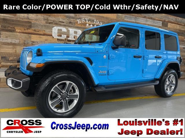 used 2021 Jeep Wrangler Unlimited car, priced at $37,736