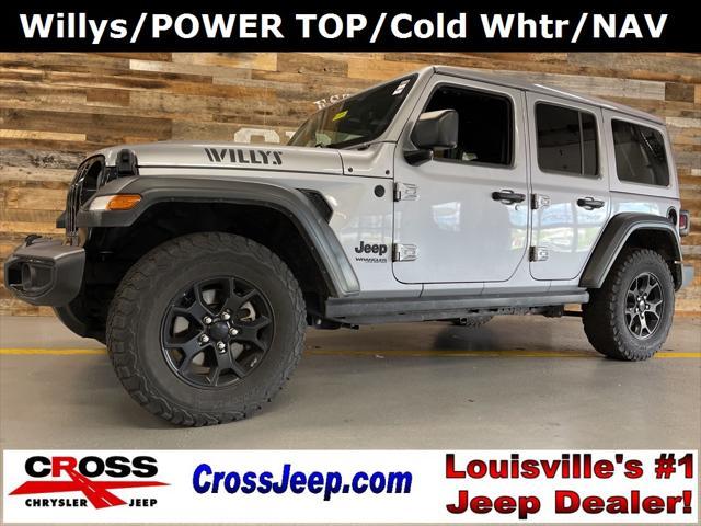 used 2021 Jeep Wrangler car, priced at $36,000