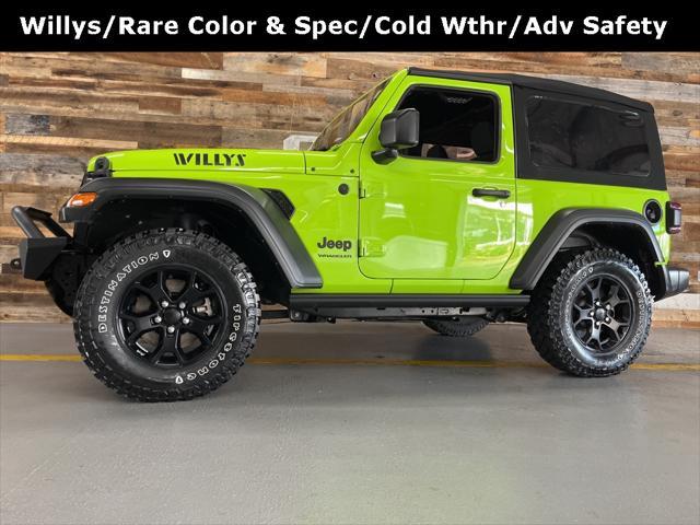 used 2021 Jeep Wrangler car, priced at $29,600