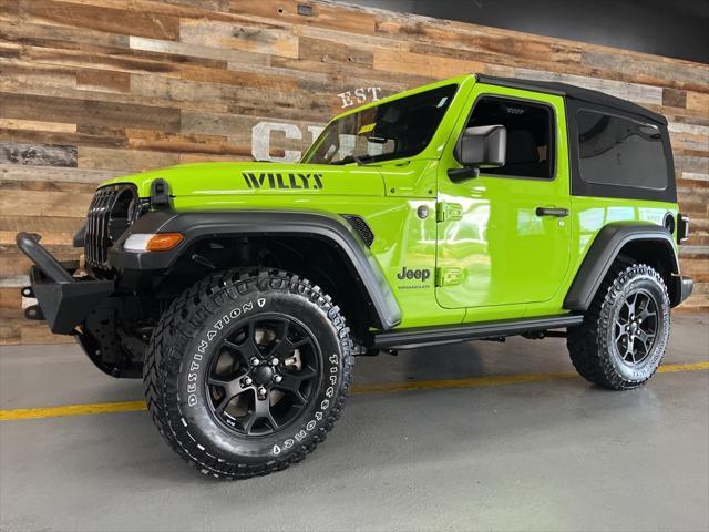 used 2021 Jeep Wrangler car, priced at $31,296