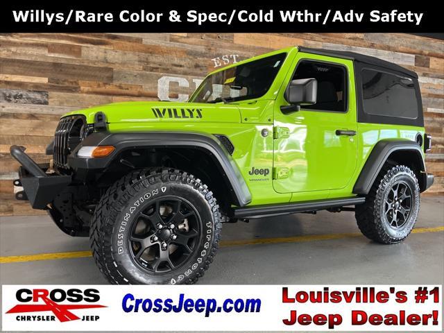 used 2021 Jeep Wrangler car, priced at $31,296