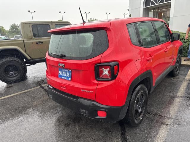 used 2018 Jeep Renegade car, priced at $9,000