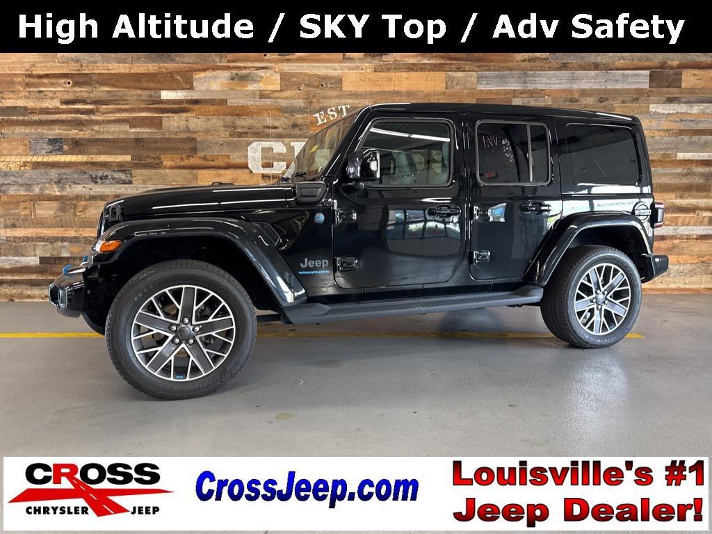 used 2023 Jeep Wrangler 4xe car, priced at $34,290