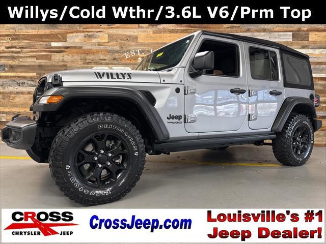 used 2021 Jeep Wrangler car, priced at $32,704