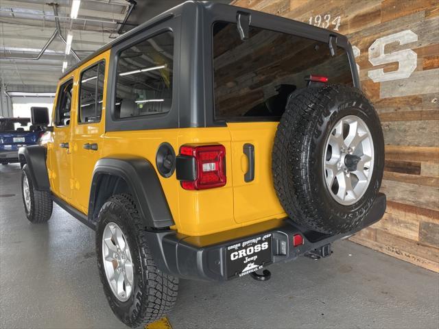 used 2021 Jeep Wrangler Unlimited car, priced at $33,341