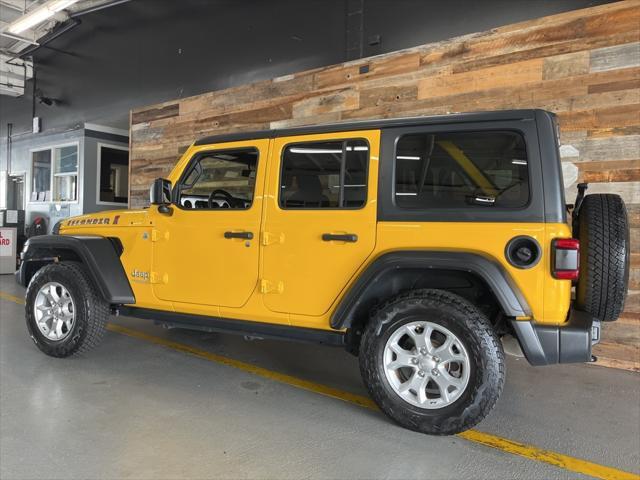 used 2021 Jeep Wrangler Unlimited car, priced at $33,341