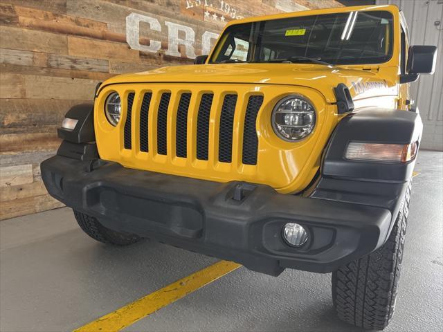 used 2021 Jeep Wrangler Unlimited car, priced at $33,341