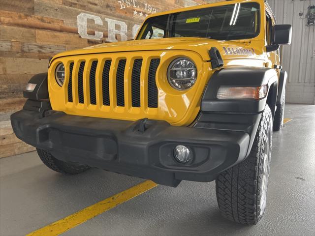 used 2021 Jeep Wrangler Unlimited car, priced at $33,341