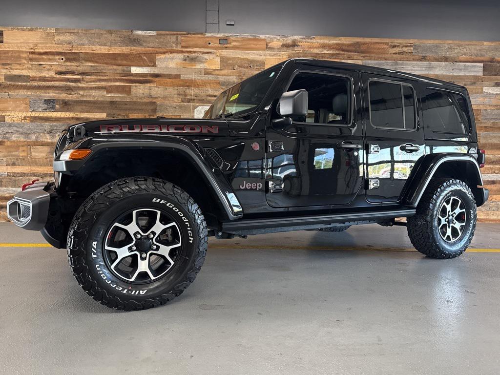 used 2021 Jeep Wrangler Unlimited car, priced at $33,800