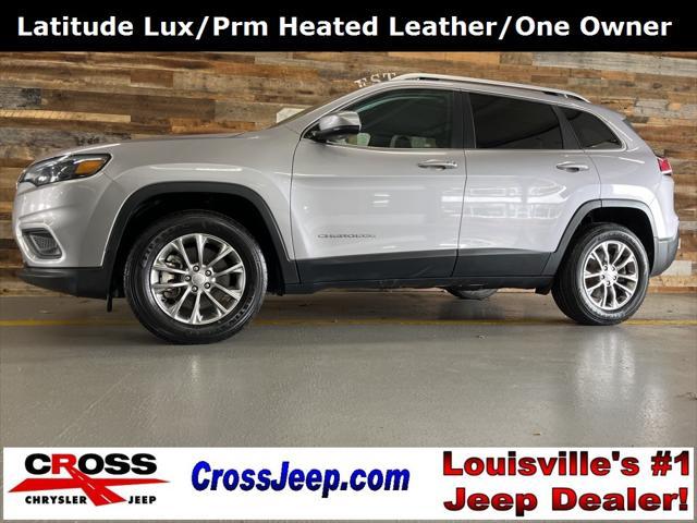 used 2021 Jeep Cherokee car, priced at $22,878