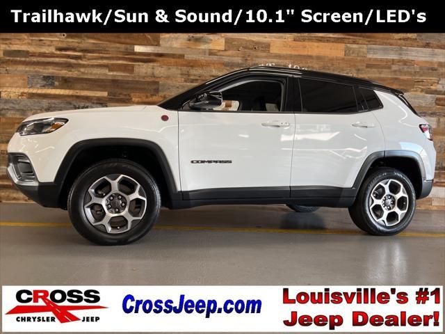 used 2022 Jeep Compass car, priced at $25,738