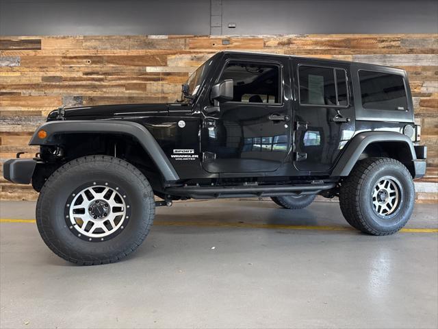used 2016 Jeep Wrangler Unlimited car, priced at $17,500