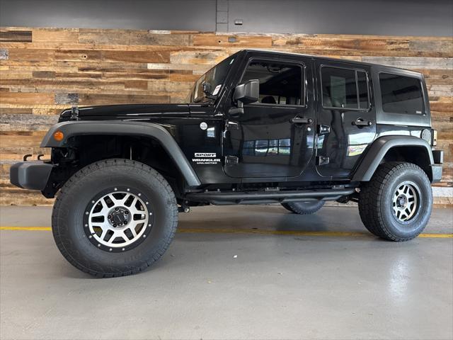 used 2016 Jeep Wrangler Unlimited car, priced at $17,500