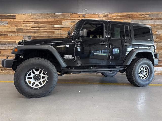 used 2016 Jeep Wrangler Unlimited car, priced at $17,500