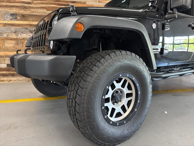 used 2016 Jeep Wrangler Unlimited car, priced at $17,500