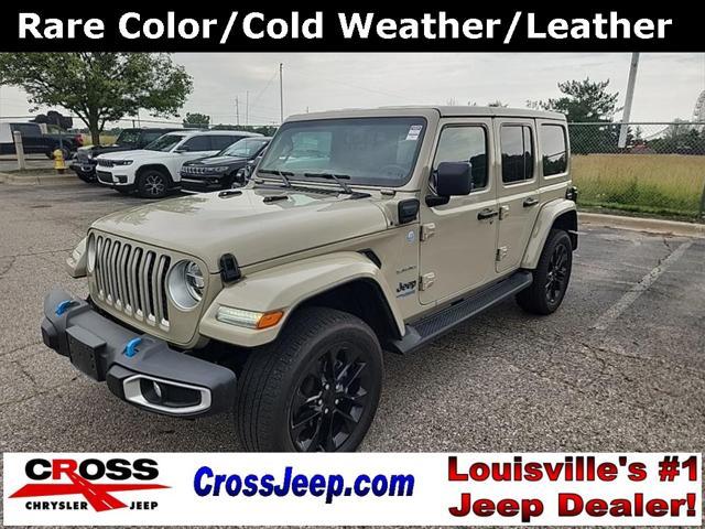 used 2022 Jeep Wrangler Unlimited 4xe car, priced at $37,000