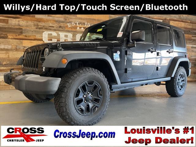 used 2016 Jeep Wrangler Unlimited car, priced at $16,301