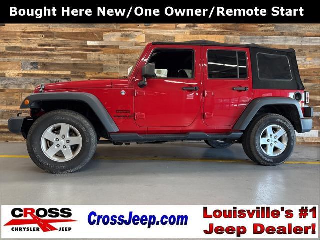 used 2014 Jeep Wrangler Unlimited car, priced at $20,000