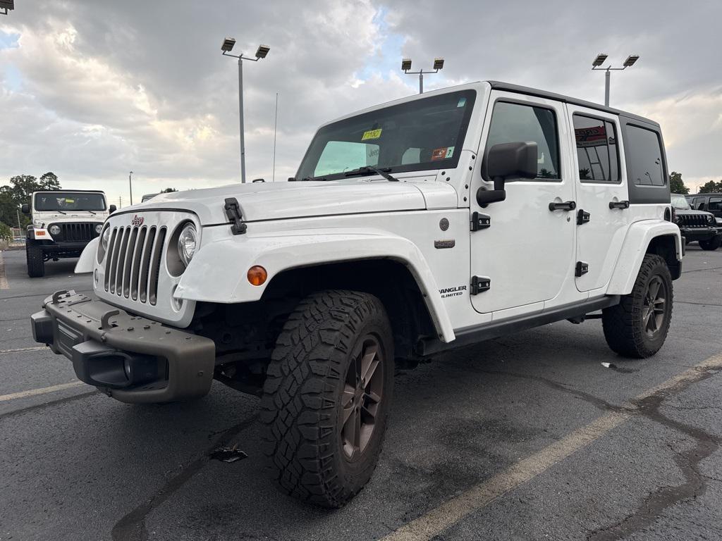 used 2017 Jeep Wrangler Unlimited car, priced at $21,448