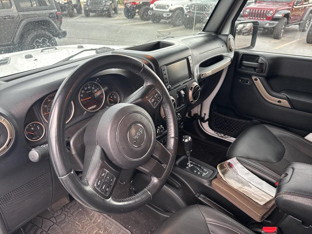 used 2017 Jeep Wrangler Unlimited car, priced at $21,448