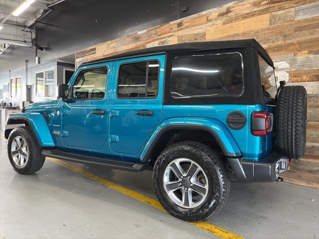 used 2020 Jeep Wrangler Unlimited car, priced at $36,500