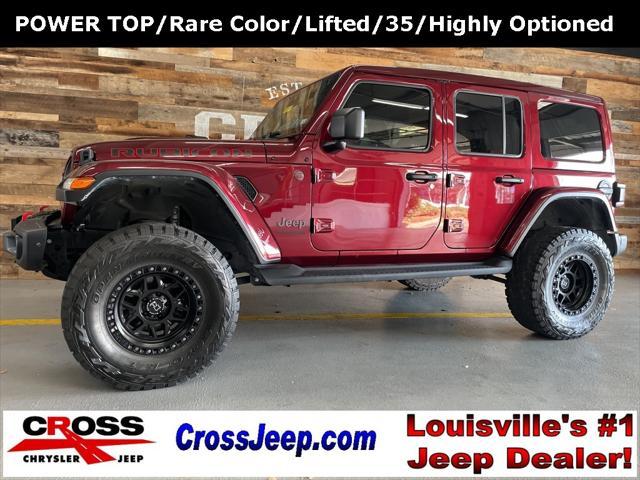 used 2021 Jeep Wrangler Unlimited car, priced at $45,000