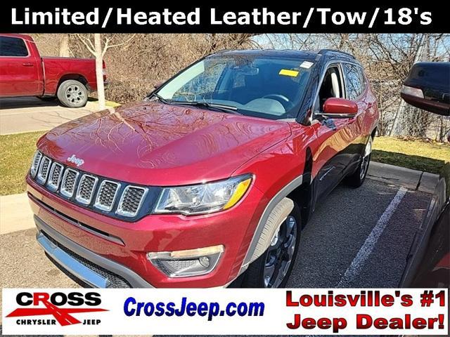 used 2021 Jeep Compass car, priced at $23,613