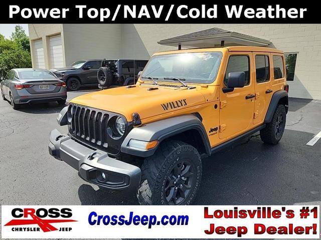 used 2021 Jeep Wrangler car, priced at $37,000