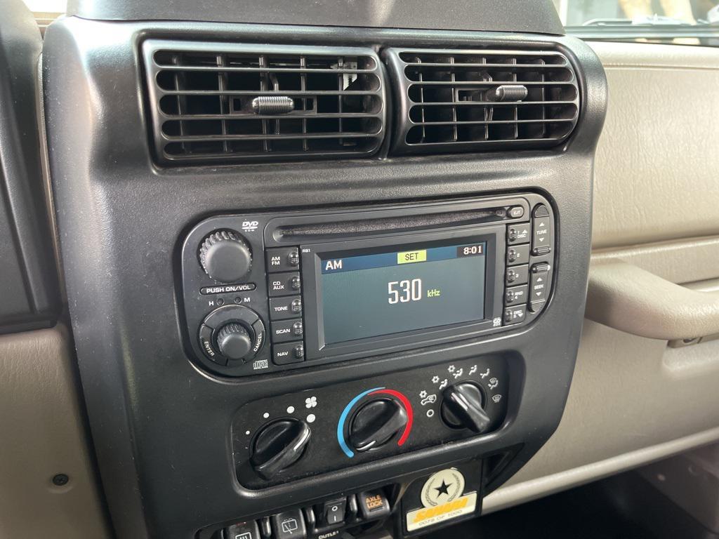 used 2005 Jeep Wrangler car, priced at $32,000