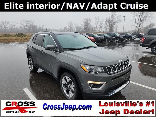 used 2021 Jeep Compass car, priced at $24,660
