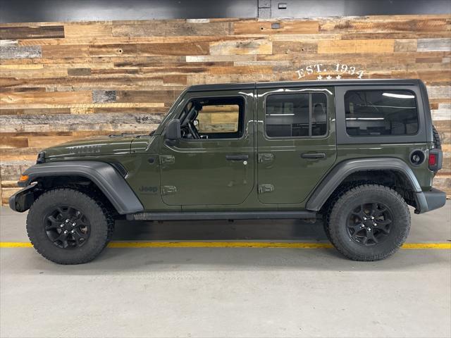 used 2021 Jeep Wrangler car, priced at $34,100