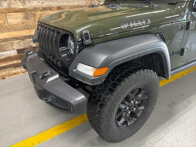 used 2021 Jeep Wrangler car, priced at $34,100