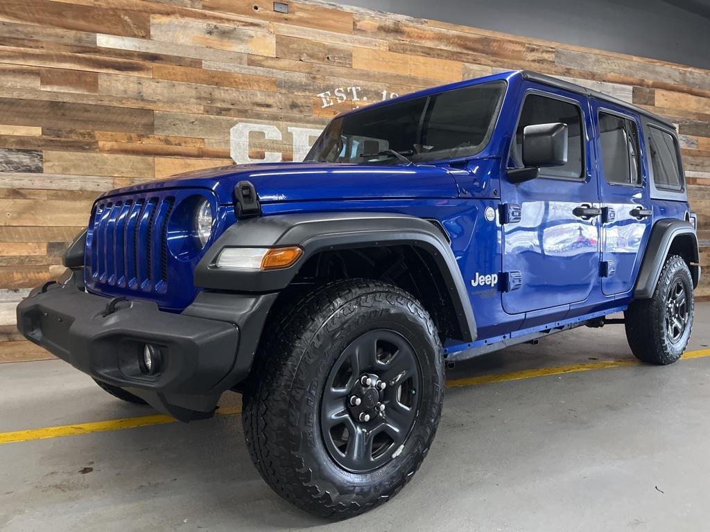 used 2018 Jeep Wrangler Unlimited car, priced at $18,591