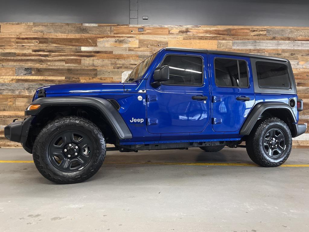 used 2018 Jeep Wrangler Unlimited car, priced at $18,591
