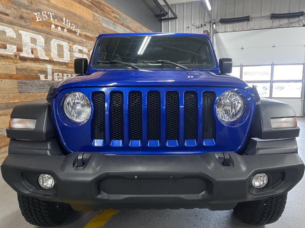used 2018 Jeep Wrangler Unlimited car, priced at $18,591
