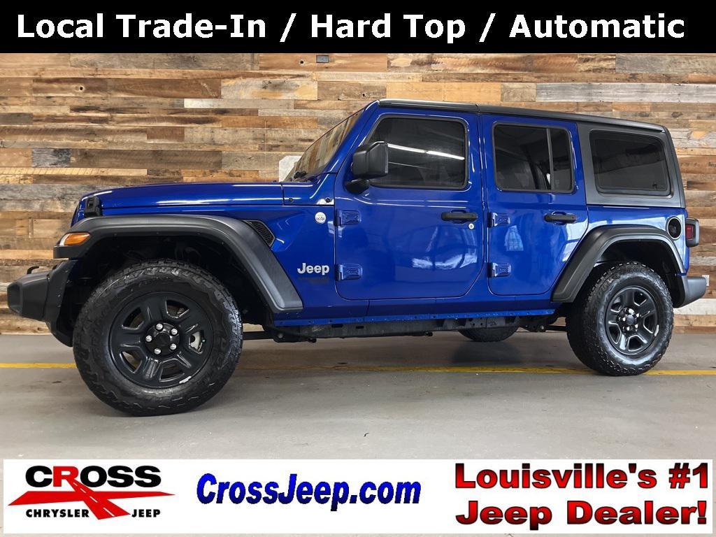 used 2018 Jeep Wrangler Unlimited car, priced at $18,591