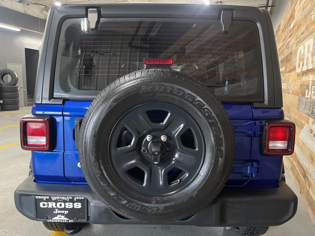 used 2018 Jeep Wrangler Unlimited car, priced at $18,591