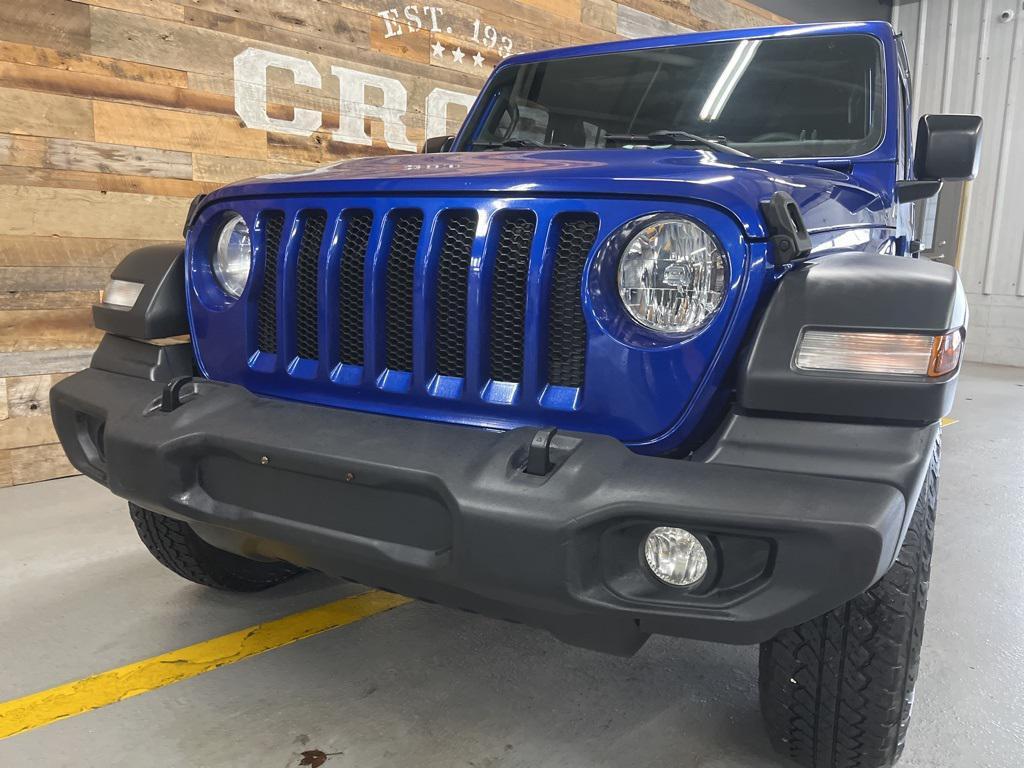 used 2018 Jeep Wrangler Unlimited car, priced at $18,591