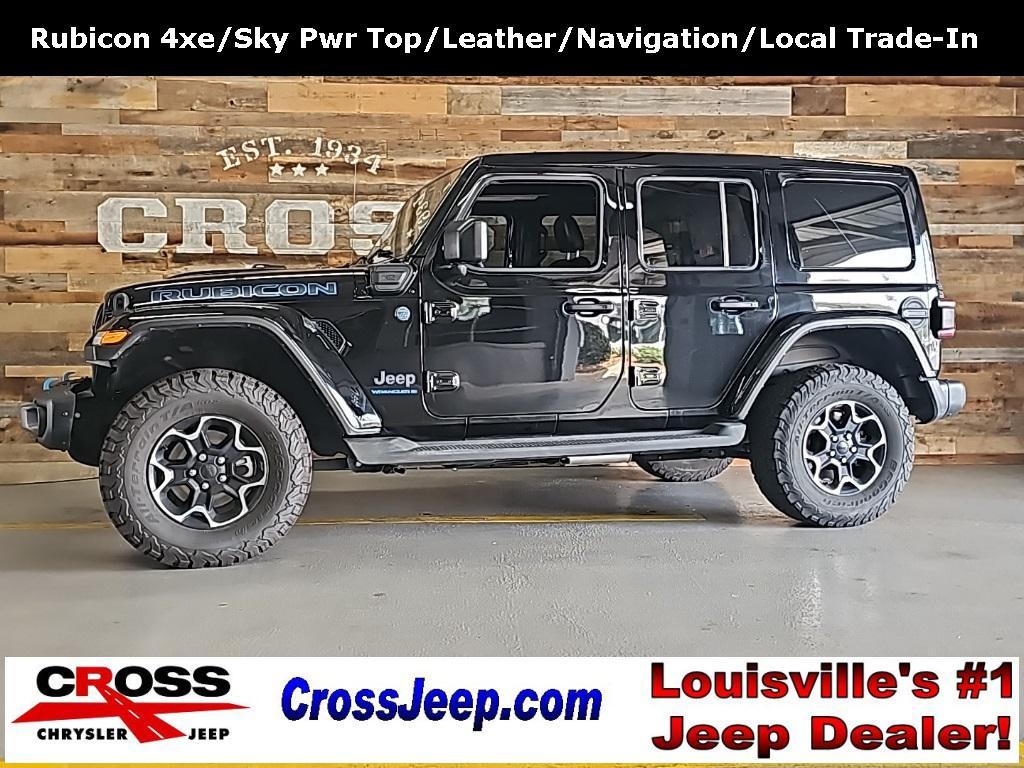 used 2023 Jeep Wrangler 4xe car, priced at $35,000