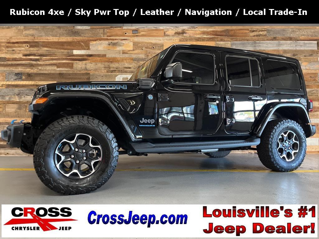 used 2023 Jeep Wrangler 4xe car, priced at $34,204