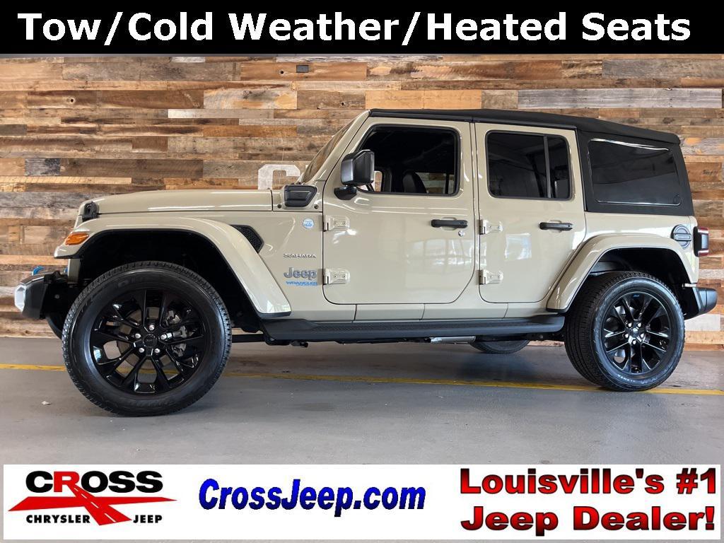 used 2022 Jeep Wrangler Unlimited 4xe car, priced at $36,000