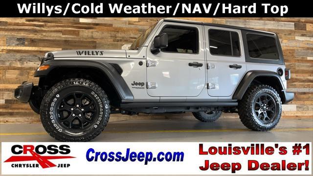 used 2021 Jeep Wrangler car, priced at $33,415