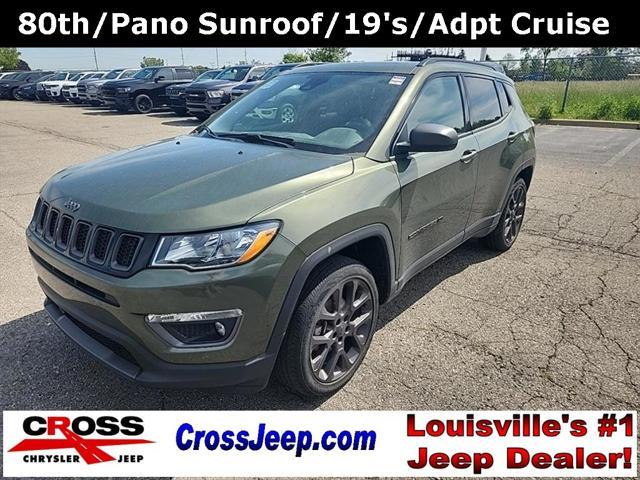 used 2021 Jeep Compass car, priced at $23,295