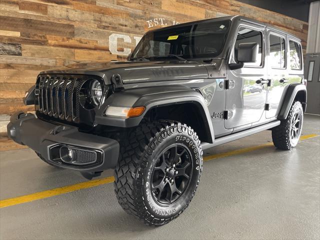 used 2020 Jeep Wrangler Unlimited car, priced at $33,794